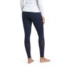 Legginsy damskie EOS z pełnym lejem silikonowym - ARIAT - navy